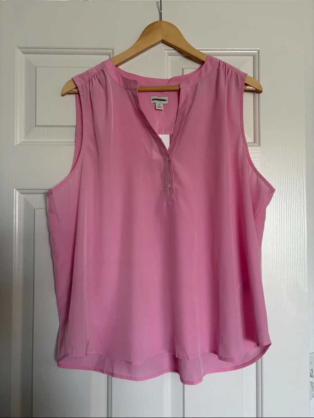 J. Crew silky sleeveless